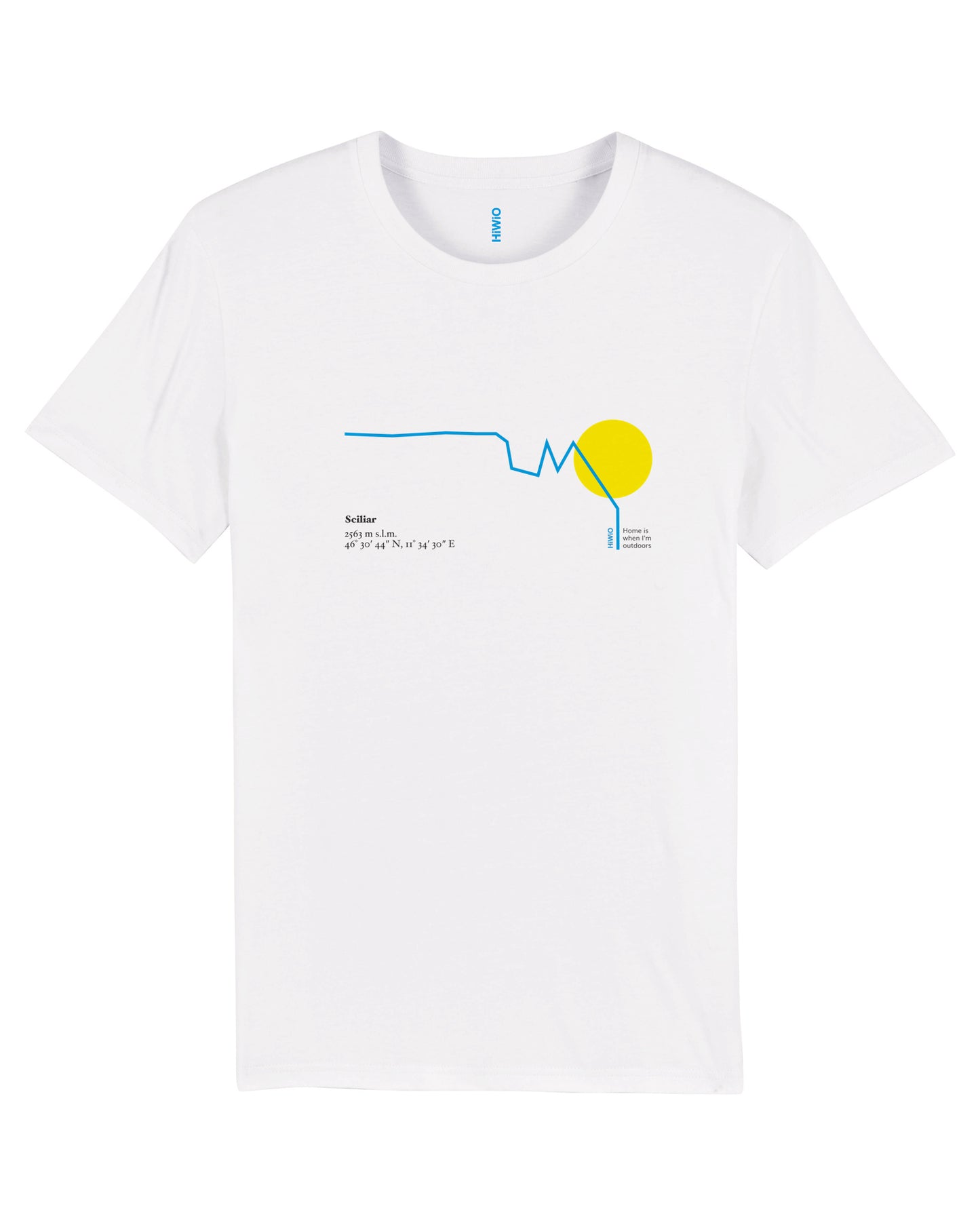 Schlern - Herren/Unisex-T-Shirt aus hochwertiger Bio-Baumwolle