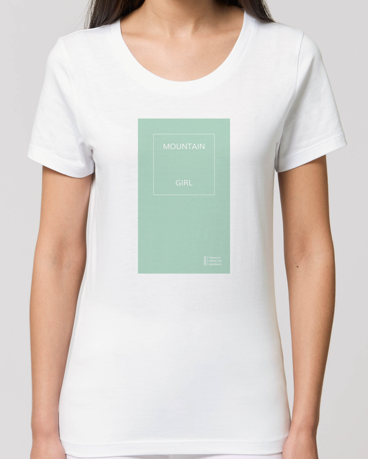 MOUNTAIN GIRL - Damen-T-Shirt aus nachhaltiger Bio-Baumwolle
