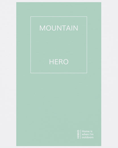 MOUNTAIN HERO - Herren/Unisex T-Shirt aus hochwertiger Bio-Baumwolle