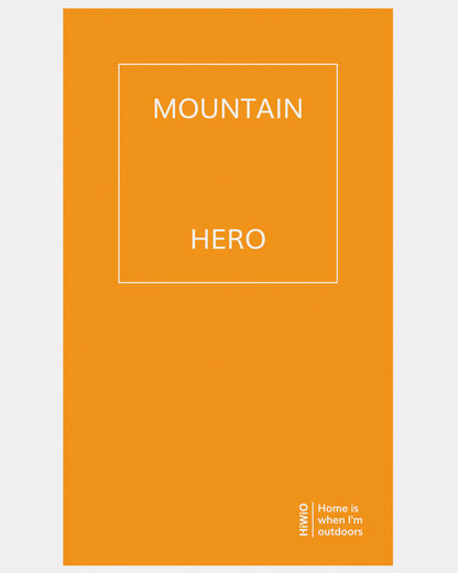 MOUNTAIN HERO - Herren/Unisex T-Shirt aus hochwertiger Bio-Baumwolle