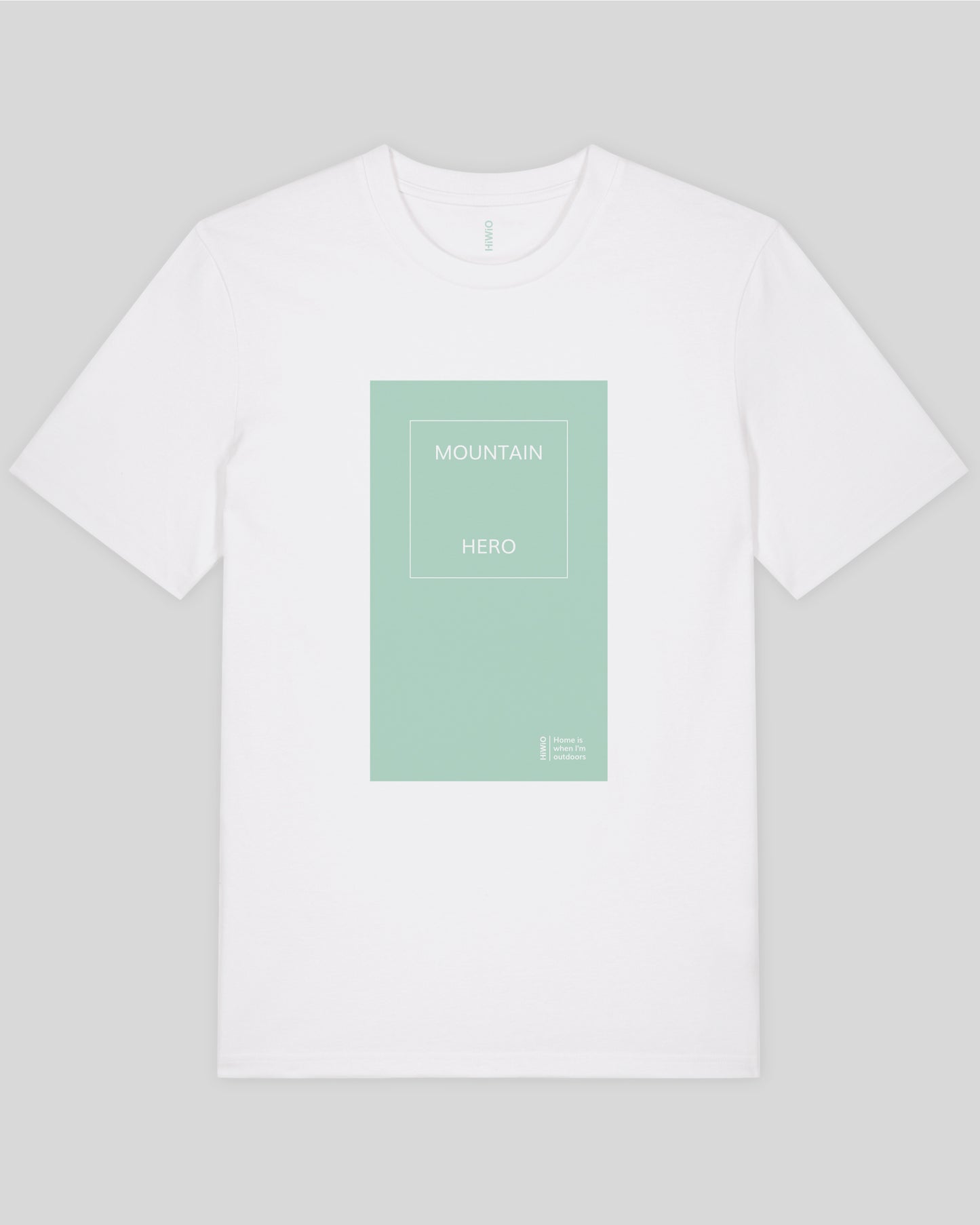 MOUNTAIN HERO - Herren/Unisex T-Shirt aus hochwertiger Bio-Baumwolle